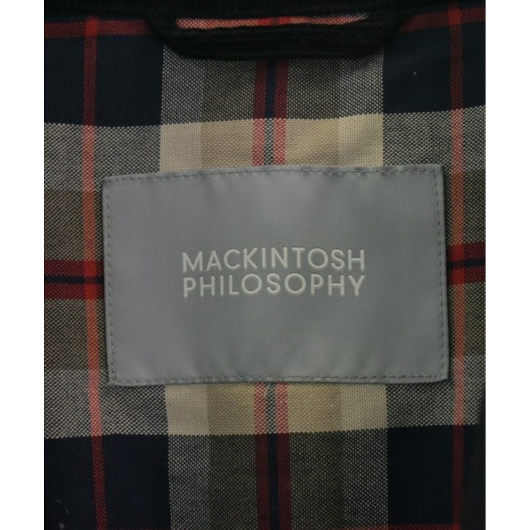 MACKINTOSH PHILOSOPHY(マッキントッシュフィロソフィー)のMACKINTOSH PHILOSOPHY ステンカラーコート 2(M位) 紺 【古着】【中古】 レディースのジャケット/アウター(その他)の商品写真