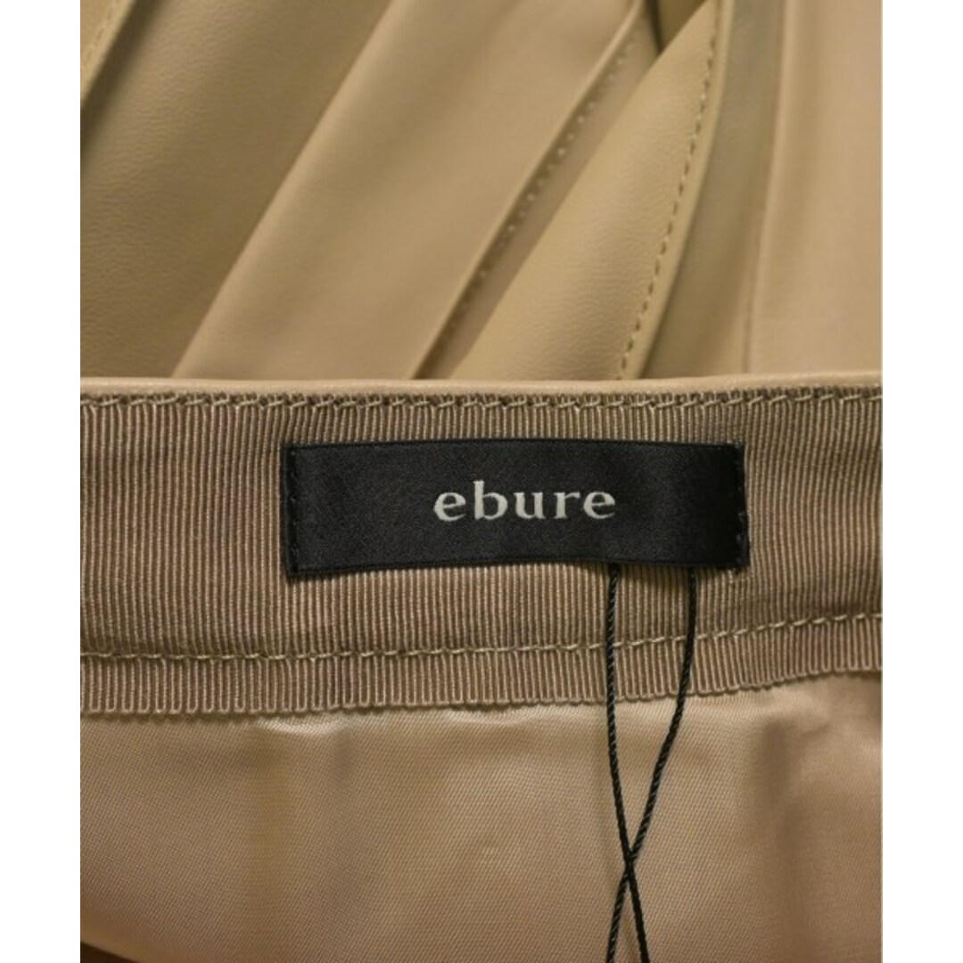 ebure(エブール)のebure エブール ロング・マキシ丈スカート 38(M位) ベージュ 【古着】【中古】 レディースのスカート(ロングスカート)の商品写真