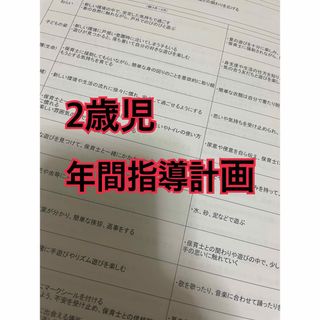 保育士 指導計画 年間指導計画 保育教材 ペープサート パネルシアター 製作(語学/参考書)