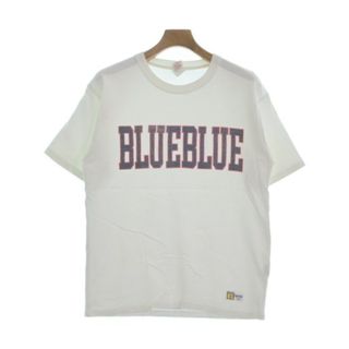 ブルーブルー(BLUE BLUE)のBLUE BLUE ブルーブルー Tシャツ・カットソー S 白 【古着】【中古】(Tシャツ/カットソー(半袖/袖なし))