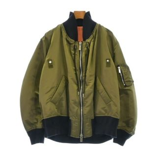 sacai サカイ ブルゾン 1(S位) カーキ 【古着】【中古】