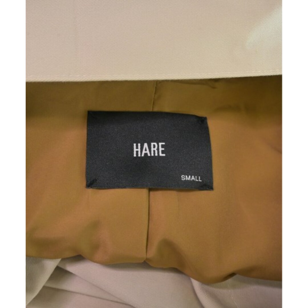 HARE(ハレ)のHARE ハレ トレンチコート S ベージュ 【古着】【中古】 メンズのジャケット/アウター(トレンチコート)の商品写真