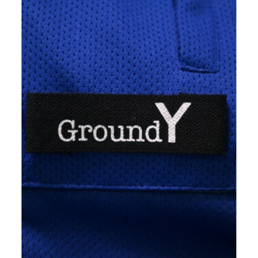 Ground Y(グラウンドワイ)のGround Y ブルゾン（その他） -(XL位) 青xカーキxアイボリー 【古着】【中古】 メンズのジャケット/アウター(その他)の商品写真