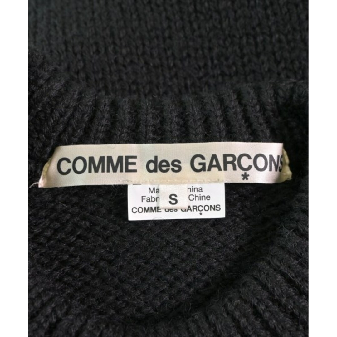 COMME des GARCONS(コムデギャルソン)のCOMME des GARCONS コムデギャルソン ニット・セーター S 黒 【古着】【中古】 レディースのトップス(ニット/セーター)の商品写真