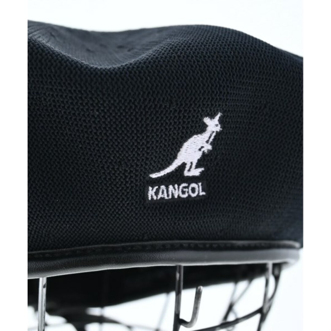 KANGOL(カンゴール)のKANGOL カンゴール ハンチング・ベレー帽 S 黒 【古着】【中古】 メンズの帽子(ハンチング/ベレー帽)の商品写真