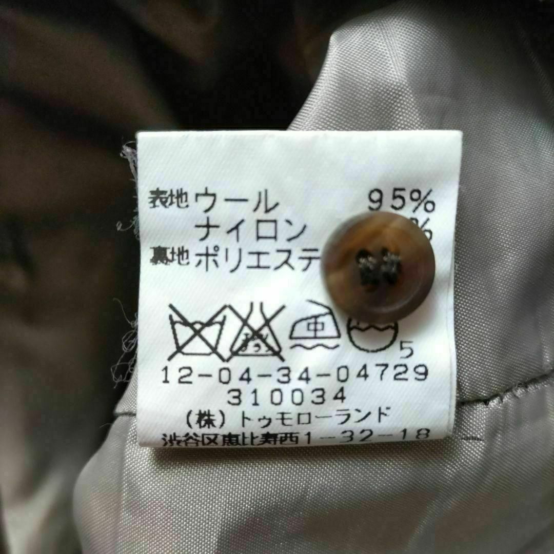 MACPHEE(マカフィー)のMACPHEE マカフィー 7分丈 ウールパンツ ブラウン 36 レディースのパンツ(クロップドパンツ)の商品写真