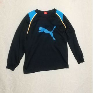 プーマ(PUMA)の150 キッズ PUMA 長袖 速乾生地のロンTシャツ(Tシャツ/カットソー)