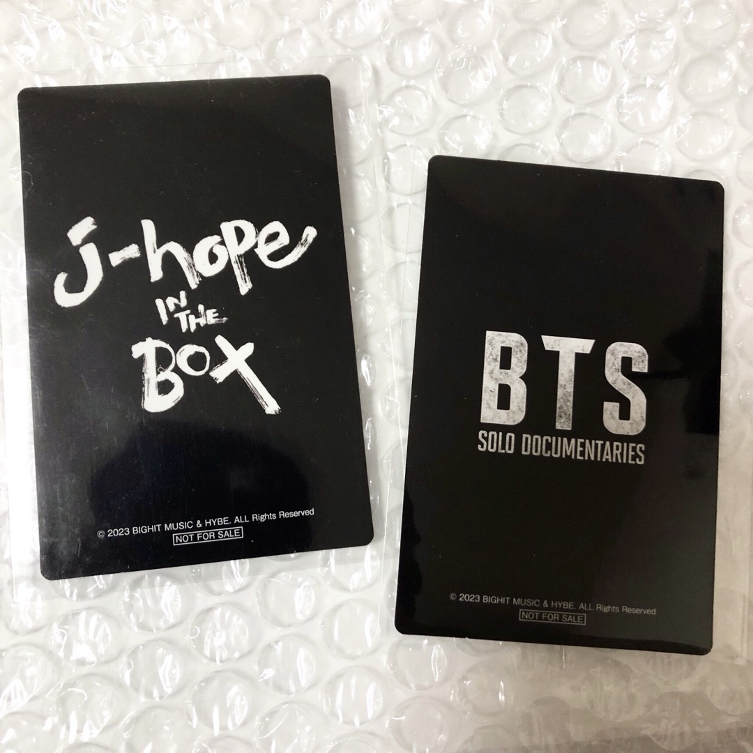 BTS j-hope IN THE BOX 来場者特典  エンタメ/ホビーのタレントグッズ(アイドルグッズ)の商品写真
