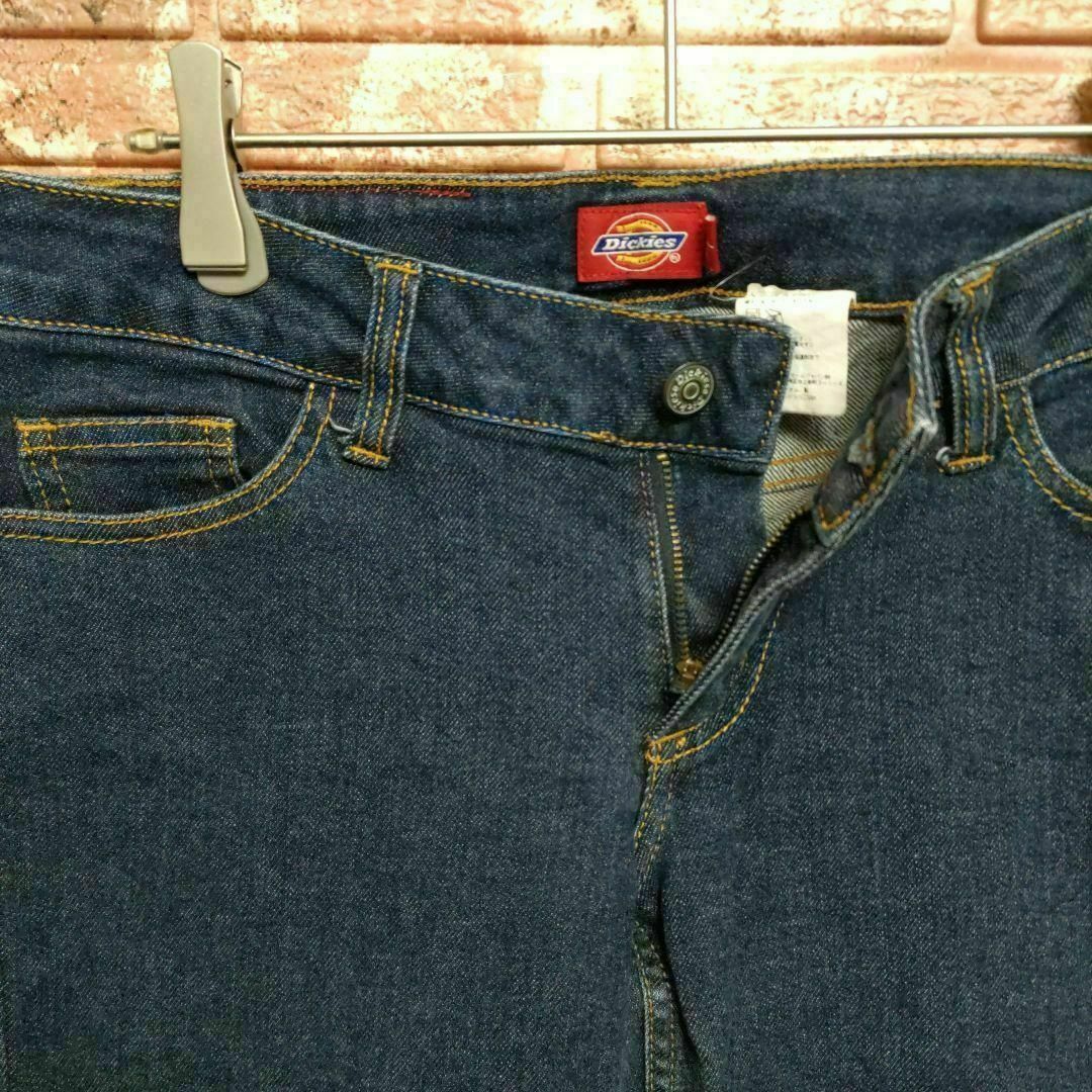 Dickies(ディッキーズ)のディッキーズ レディース ローライズ ブーツカット ジーンズ サイズ7 レディースのパンツ(デニム/ジーンズ)の商品写真