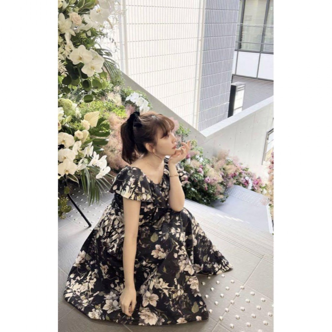 herlipto Anemone Ruffled Long Dress レディースのワンピース(ロングワンピース/マキシワンピース)の商品写真