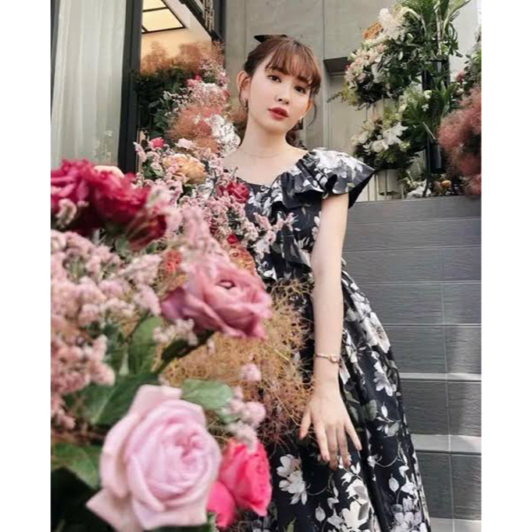 herlipto Anemone Ruffled Long Dress レディースのワンピース(ロングワンピース/マキシワンピース)の商品写真