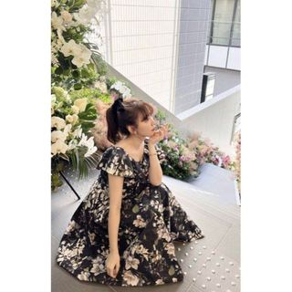 herlipto Anemone Ruffled Long Dress(ロングワンピース/マキシワンピース)