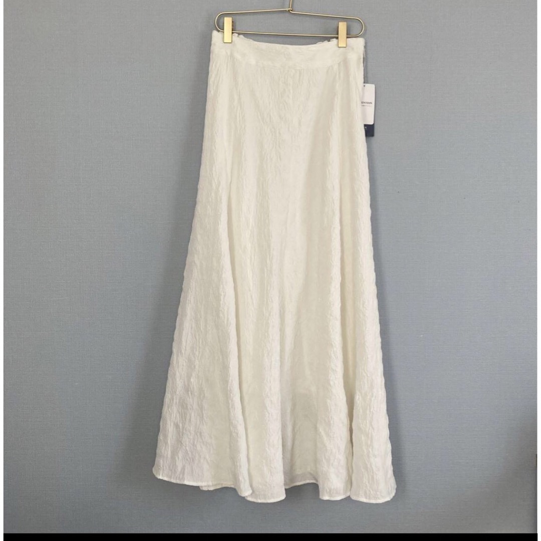 B.C STOCK(ベーセーストック)のポコポコフレアハギスカート　新品 レディースのスカート(ロングスカート)の商品写真