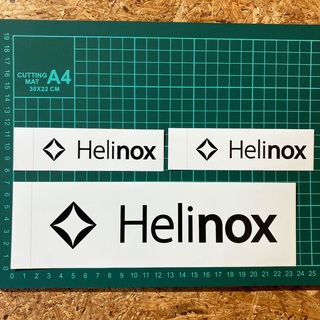 ヘリノックス(Helinox)のHelinox STICKER 3枚 ヘリノックス ステッカー シール A&F(その他)