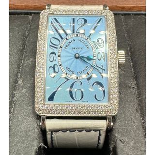 フランクミュラー(FRANCK MULLER)の【極美品】フランクミュラー １０００ＳＣＤロングアイランド１８ｋＷＧダイヤケース(腕時計(アナログ))