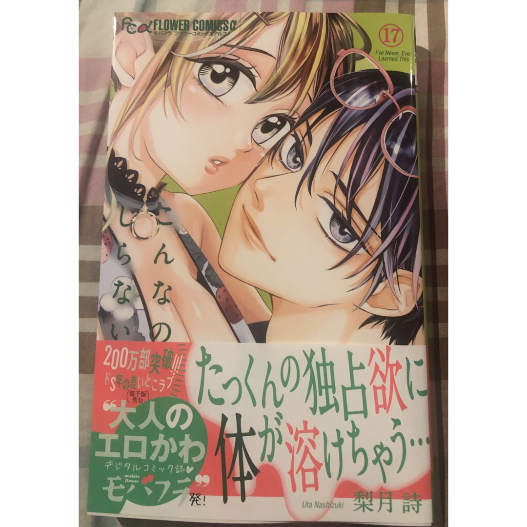 最新刊帯付き、こんなの、しらない、17巻、梨月詩、モバフラフラワーコミックスα エンタメ/ホビーの漫画(少女漫画)の商品写真