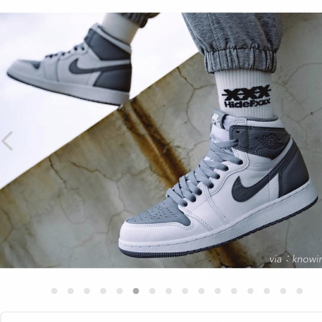 Jordan Brand（NIKE）(ジョーダン)のNIKE エアジョーダン1 High OG Stealth メンズの靴/シューズ(スニーカー)の商品写真