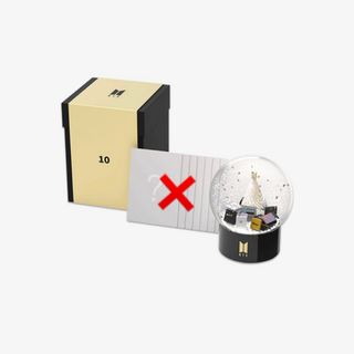 ボウダンショウネンダン(防弾少年団(BTS))のBTS MERCH BOX 10 スノードーム SNOW BALL 新品未使用(アイドルグッズ)