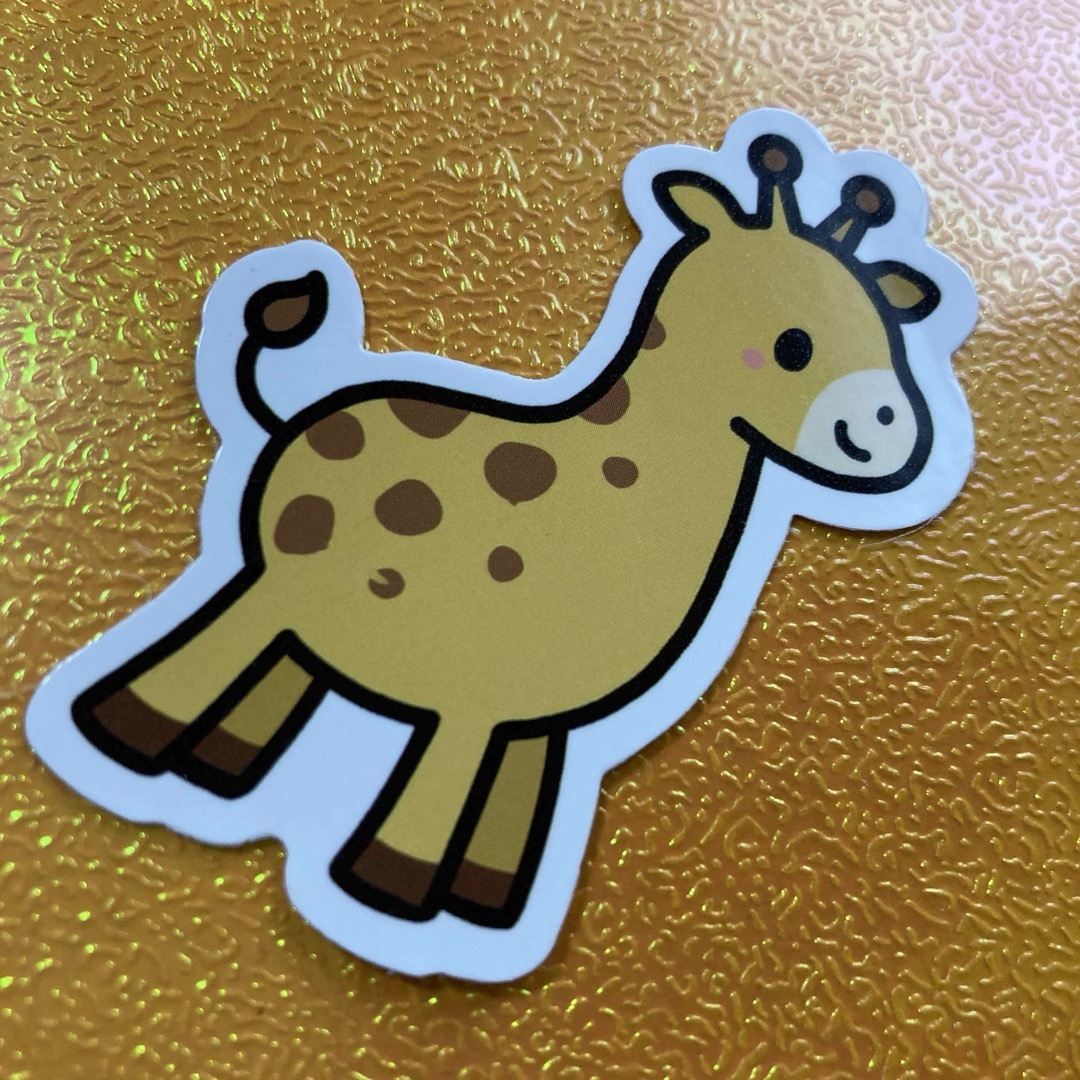 ⭐️人気⭐️キリンのステッカー　アニマル　Giraffe Sticker 自動車/バイクの自動車(車外アクセサリ)の商品写真