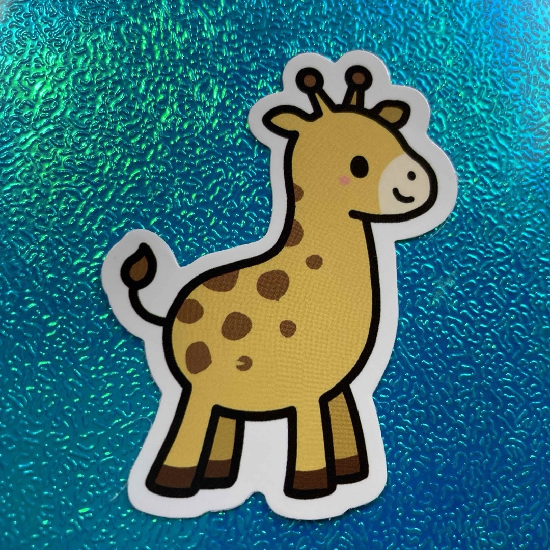 ⭐️人気⭐️キリンのステッカー　アニマル　Giraffe Sticker 自動車/バイクの自動車(車外アクセサリ)の商品写真