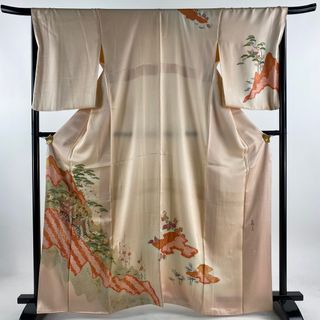 付下げ 身丈164.5cm 裄丈68.5cm 正絹 名品 【中古】(着物)