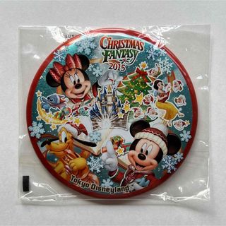 ディズニー(Disney)の【TDL/TDR】東京ディズニーランド 缶バッジ(クリスマス2015)(バッジ/ピンバッジ)