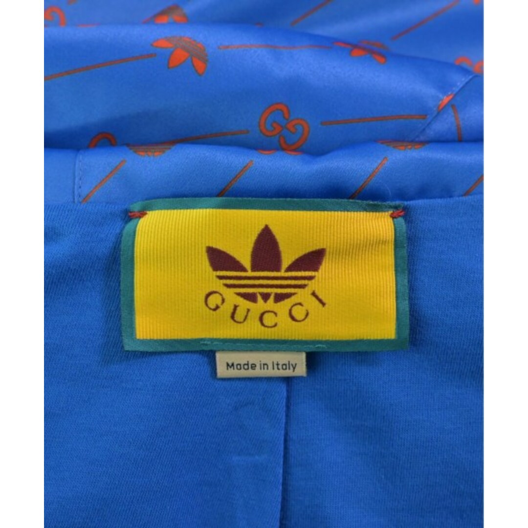 Gucci(グッチ)のGUCCI グッチ ブルゾン（その他） L 青xオレンジ系(総柄) 【古着】【中古】 レディースのジャケット/アウター(その他)の商品写真