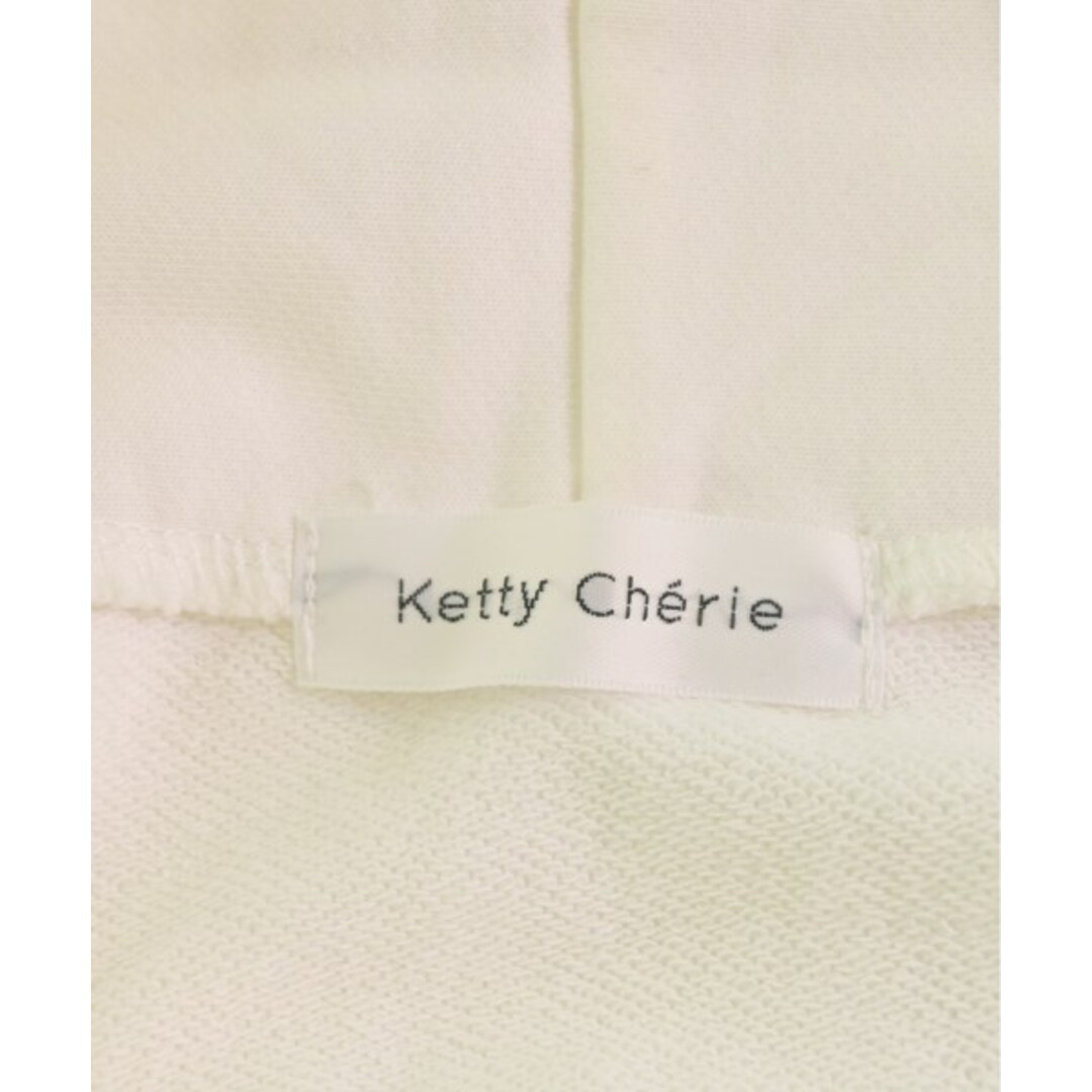 ketty cherie(ケティシェリー)のketty cherie ケティシェリー スウェット M 白 【古着】【中古】 レディースのトップス(トレーナー/スウェット)の商品写真