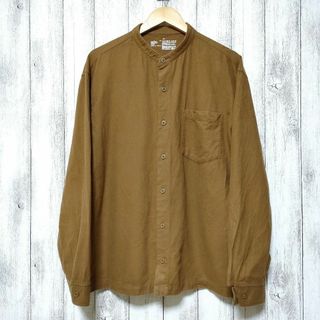 ムジルシリョウヒン(MUJI (無印良品))の無印良品 muji (XL)　スタンドカラーシャツ(Tシャツ/カットソー(半袖/袖なし))