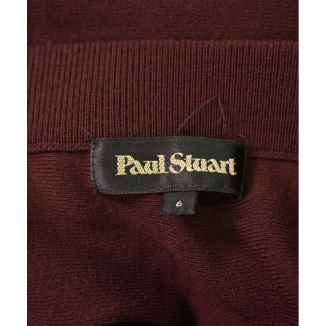 Paul Stuart(ポールスチュアート)のPAUL STUART ポールスチュアート ひざ丈スカート 6(S位) エンジ系 【古着】【中古】 レディースのスカート(ひざ丈スカート)の商品写真