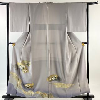 色留袖 身丈158cm 裄丈63cm 正絹 美品 秀品 【中古】(着物)