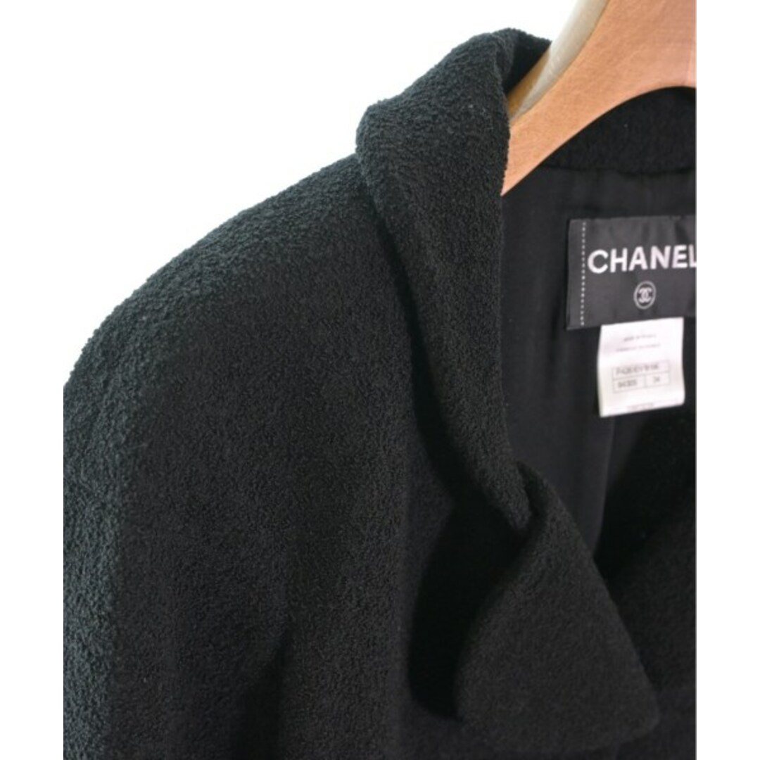 CHANEL(シャネル)のCHANEL シャネル ジャケット（その他） 34(XXS位) 黒 【古着】【中古】 レディースのジャケット/アウター(その他)の商品写真