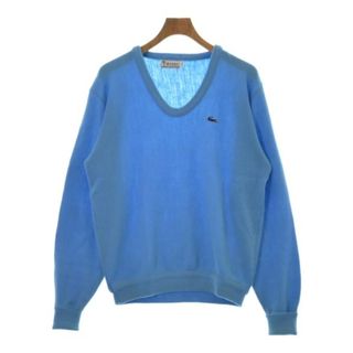 IZOD LACOSTE アイゾッドラコステ ニット・セーター L 水色 【古着】【中古】(ニット/セーター)