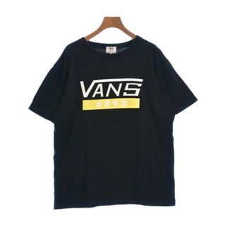 ヴァンズ(VANS)のVANS バンズ Tシャツ・カットソー L 黒 【古着】【中古】(Tシャツ/カットソー(半袖/袖なし))