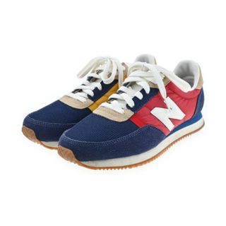 ニューバランス(New Balance)のNew Balance ニューバランス スニーカー 25.5cm 紺x赤x黄 【古着】【中古】(スニーカー)