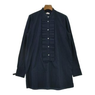 バグッタ(BAGUTTA)のBagutta バグッタ シャツワンピース M 紺 【古着】【中古】(その他)