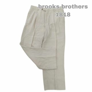 Brooks Brothers - ブルックスブラザーズ MADISON リネン チノパン W33 古着