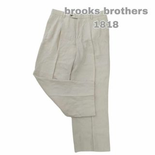 ブルックスブラザース(Brooks Brothers)のブルックスブラザーズ MADISON リネン チノパン W33 古着(チノパン)