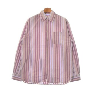 MARNI マルニ カジュアルシャツ 46(M位) ピンクx紫(ストライプ) 【古着】【中古】