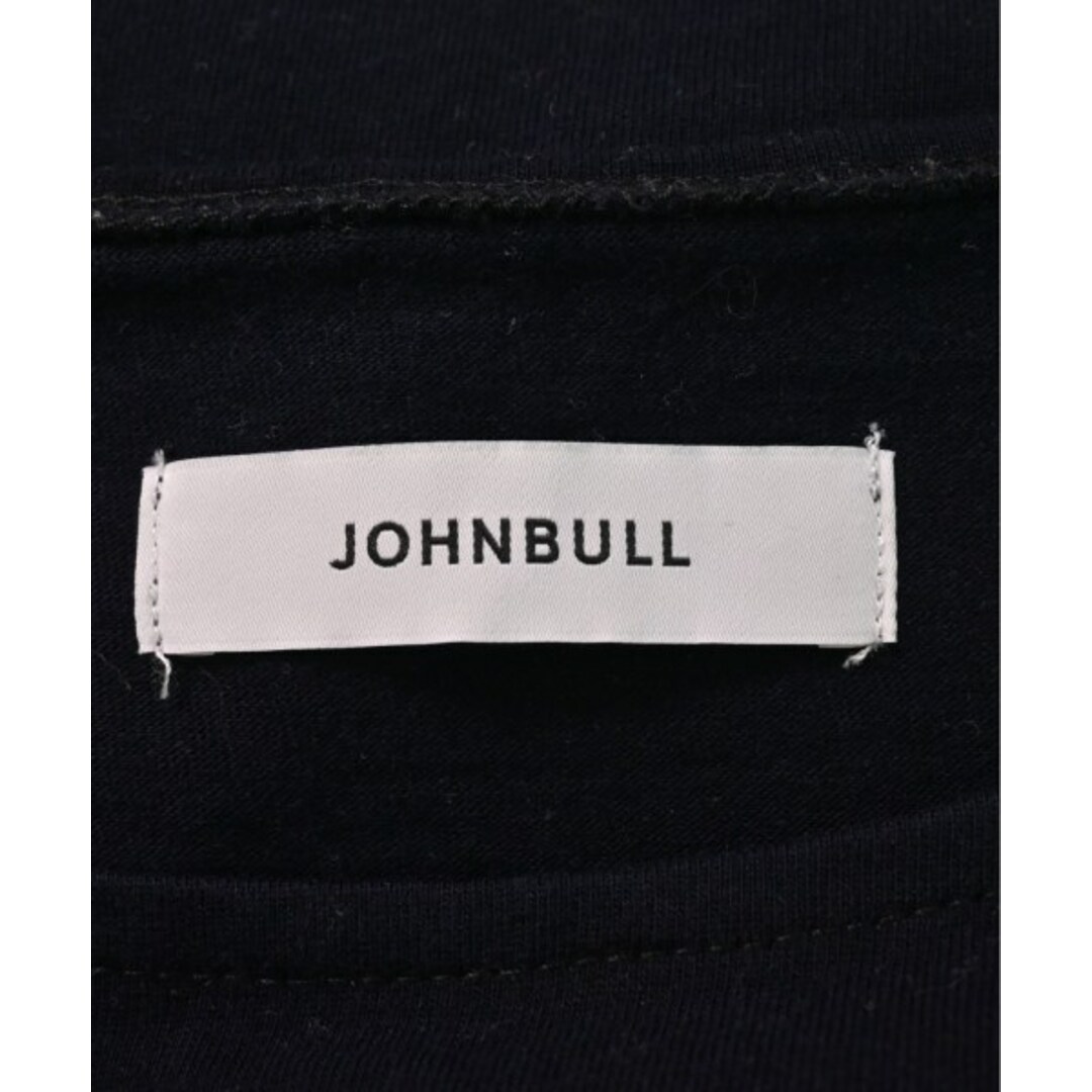 JOHNBULL(ジョンブル)のJohn bull ジョンブル Tシャツ・カットソー M 黒x白(ボーダー) 【古着】【中古】 レディースのトップス(カットソー(半袖/袖なし))の商品写真
