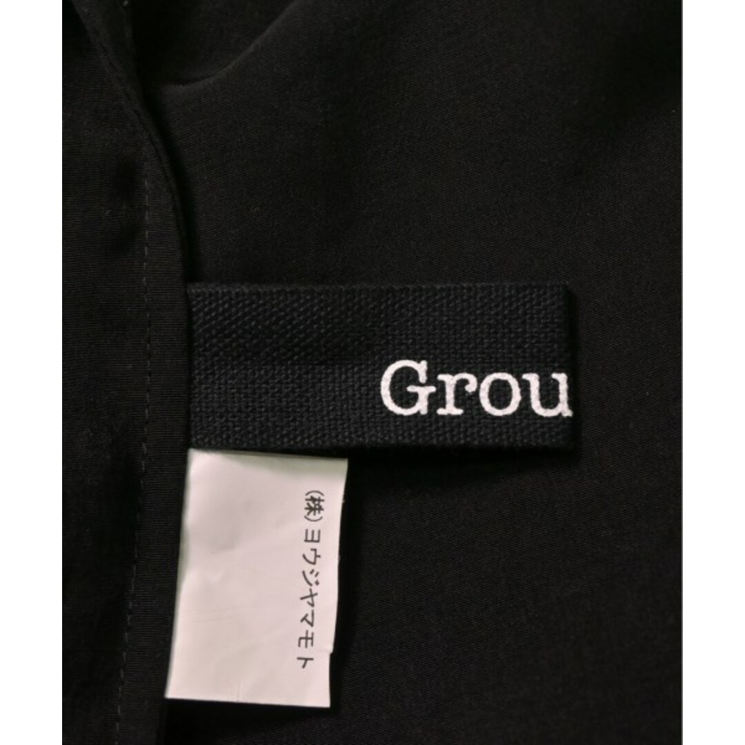 Ground Y(グラウンドワイ)のGround Y グラウンド　ワイ カジュアルシャツ -(XXL位) 黒 【古着】【中古】 メンズのトップス(シャツ)の商品写真
