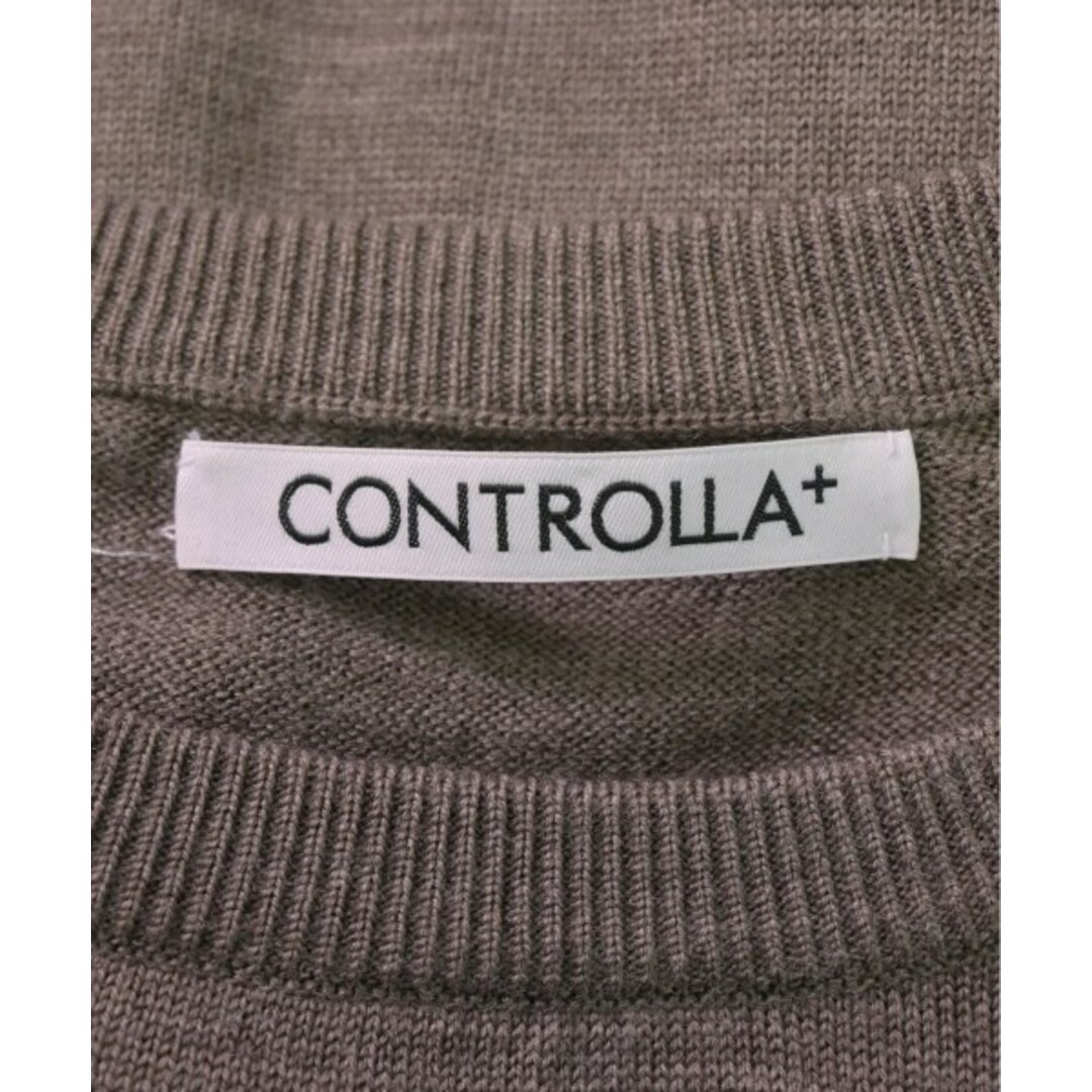 CONTROLLA+ ニット・セーター -(XXL位) 茶系 【古着】【中古】 メンズのトップス(ニット/セーター)の商品写真