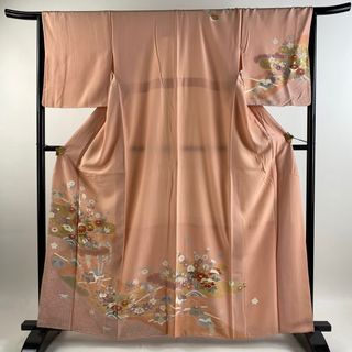 訪問着 身丈162cm 裄丈66cm 正絹 秀品 【中古】(着物)