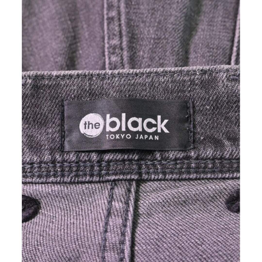 the black ザブラック デニムパンツ 26(M位) グレー(デニム) 【古着】【中古】 レディースのパンツ(デニム/ジーンズ)の商品写真