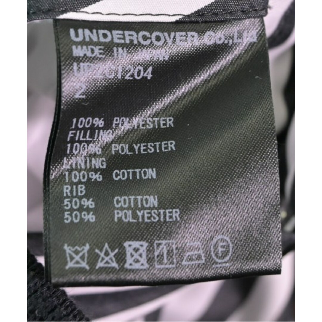 UNDERCOVER(アンダーカバー)のUNDER COVER ミリタリーブルゾン 2(M位) 茶系x黒(総柄) 【古着】【中古】 レディースのジャケット/アウター(ミリタリージャケット)の商品写真