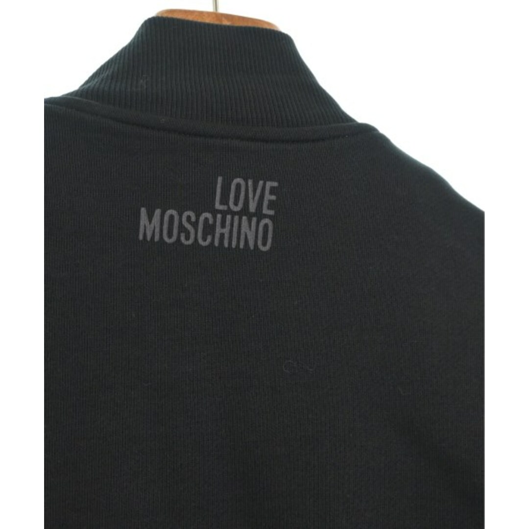 MOSCHINO(モスキーノ)のMOSCHINO モスキーノ スウェット 42(M位) 黒 【古着】【中古】 レディースのトップス(トレーナー/スウェット)の商品写真