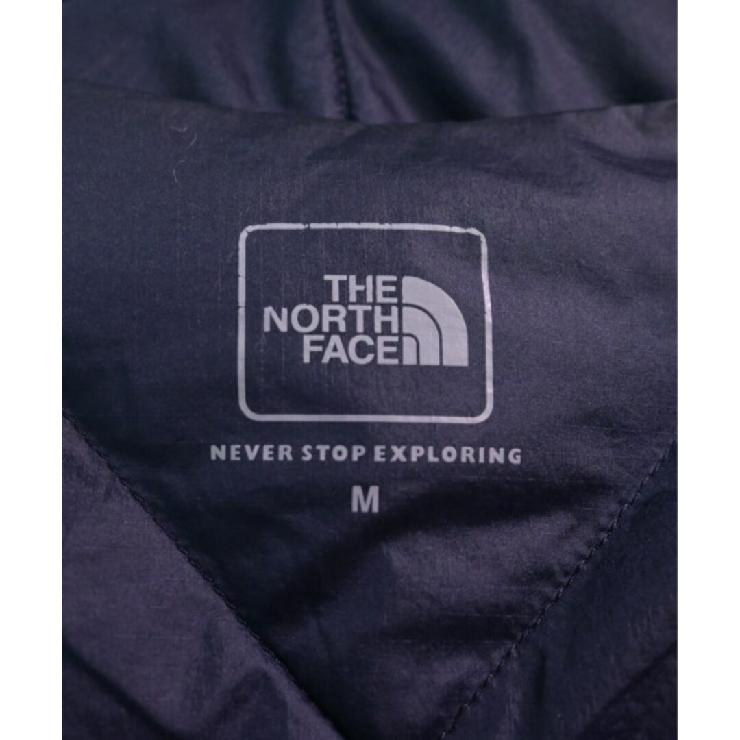 THE NORTH FACE ダウンジャケット/ダウンベスト M 紺 【古着】【中古】 レディースのジャケット/アウター(ダウンジャケット)の商品写真