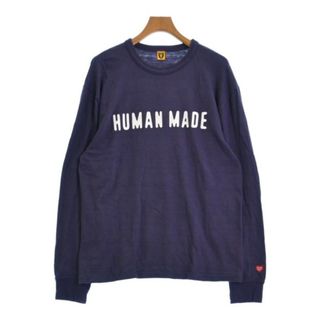 HUMAN MADE - HUMAN MADE ヒューマンメイド Tシャツ・カットソー XL 紺 【古着】【中古】