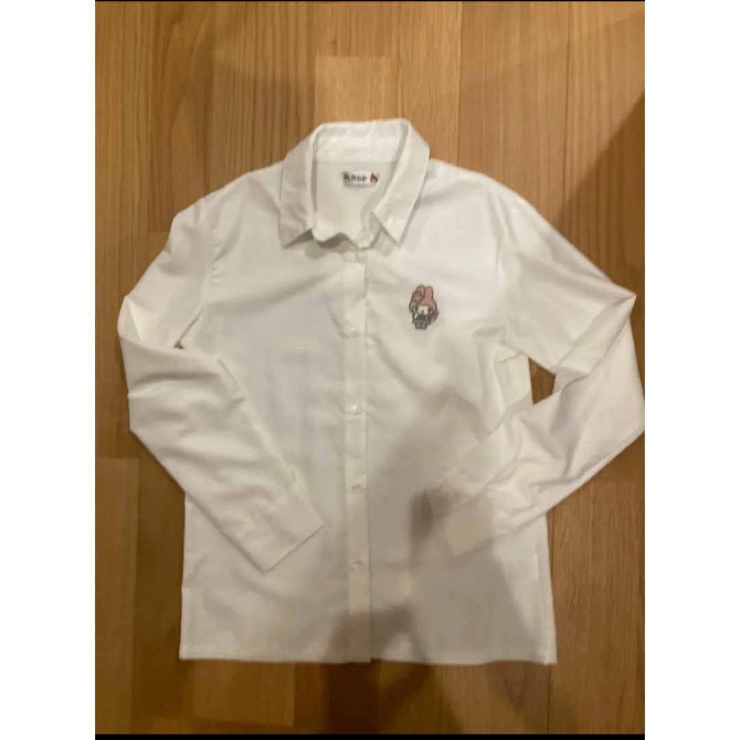 マイメロディ　ワイシャツ レディースのトップス(シャツ/ブラウス(長袖/七分))の商品写真