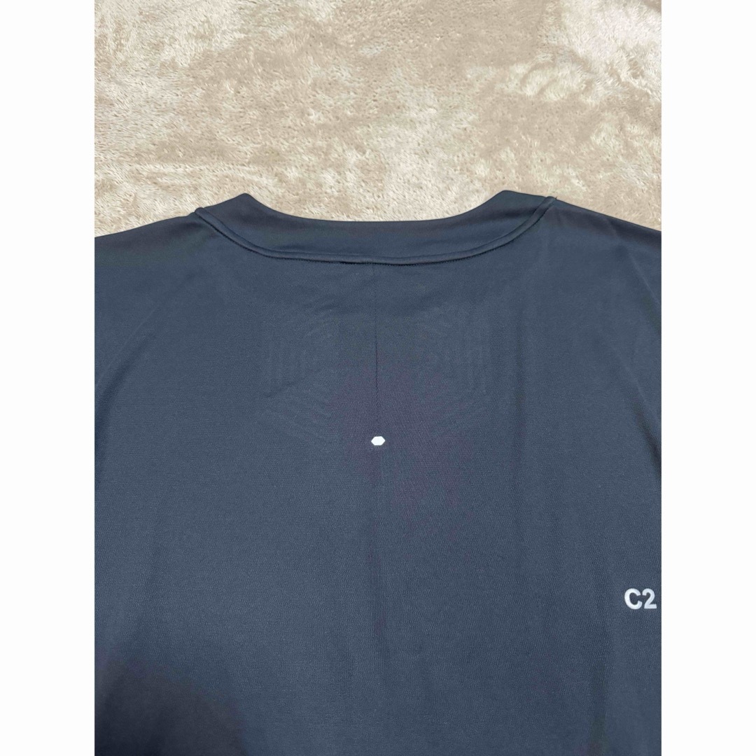 asics(アシックス)のasics アシックス　ラウンドネック　Tシャツ　黒 レディースのトップス(Tシャツ(半袖/袖なし))の商品写真